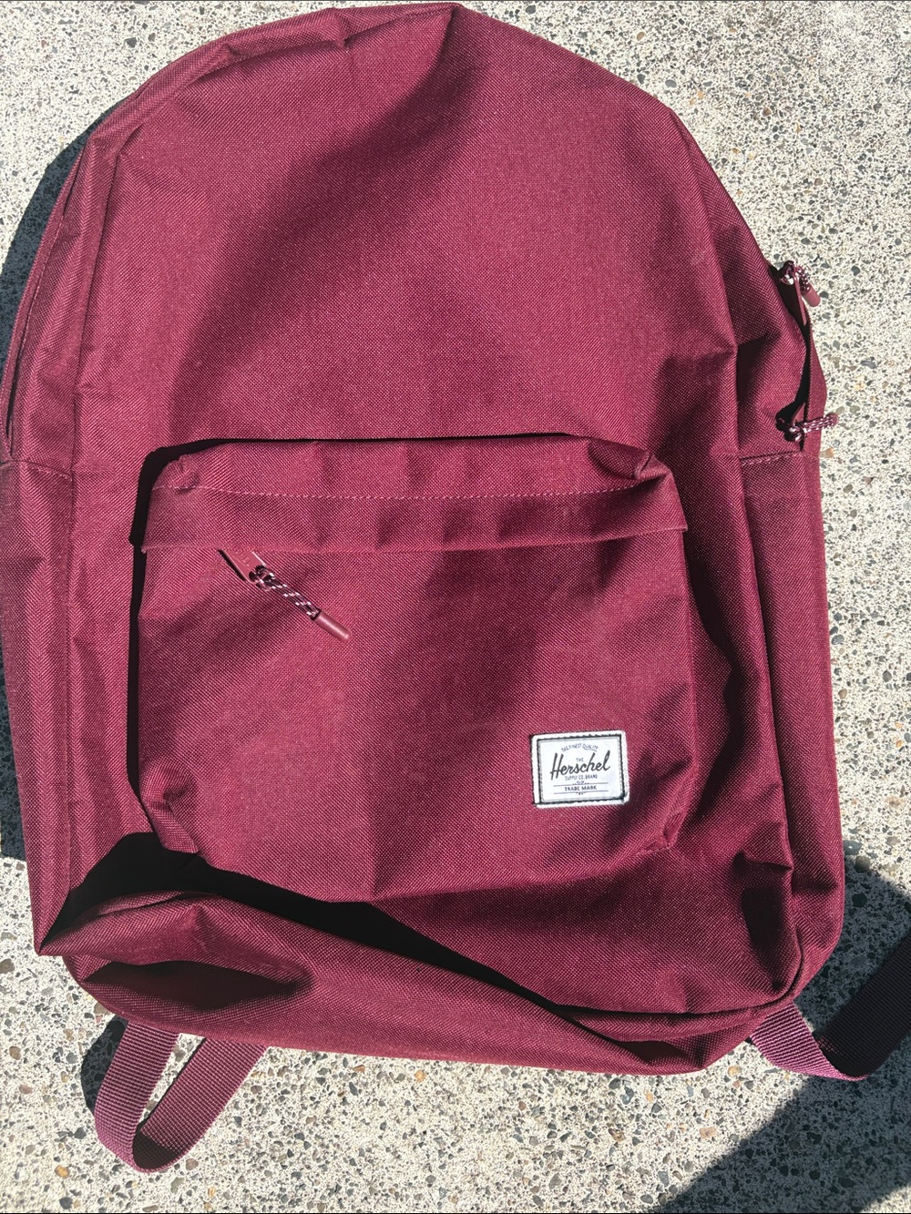 Herschel Supply Company Burgundy Classic Backpack